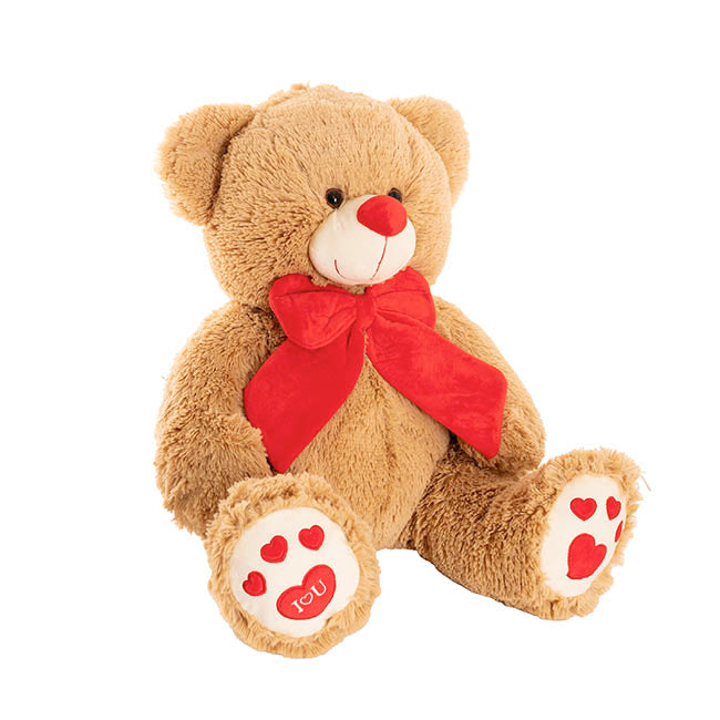 Ted the I Love You Giant Teddy Bear Plush Toy Brown (45cmST)