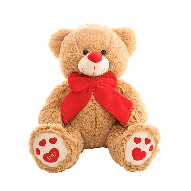 Ted the I Love You Giant Teddy Bear Plush Toy Brown (45cmST)