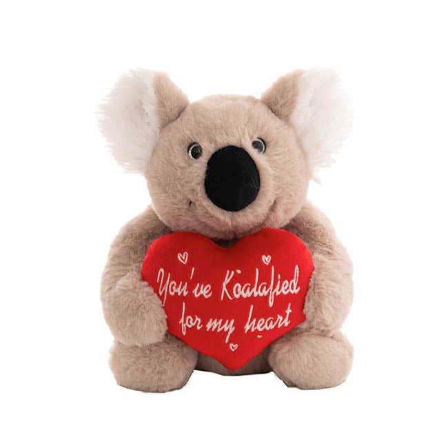 Koala George w You've Koalafied For My Heart Grey (20cmST)