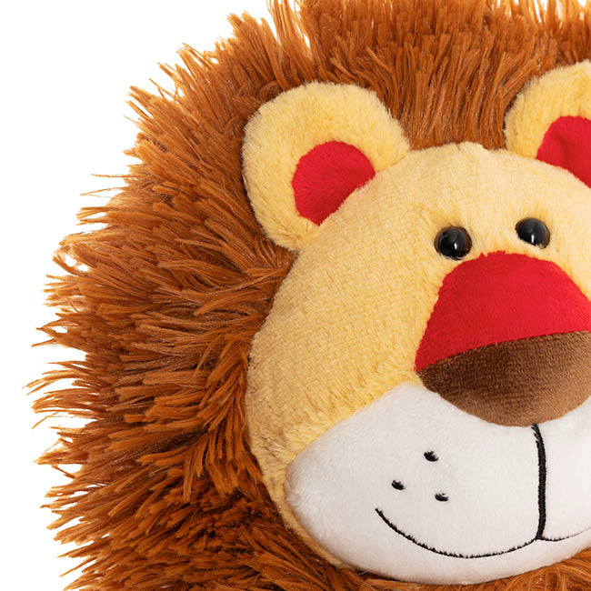 Larry the Love Lion Plush Soft Toy Camel Brown (35cmST)