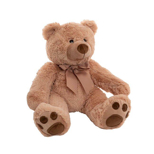 Teddy Bear Mojo Plush Soft Toy Light Brown (40cmHT)