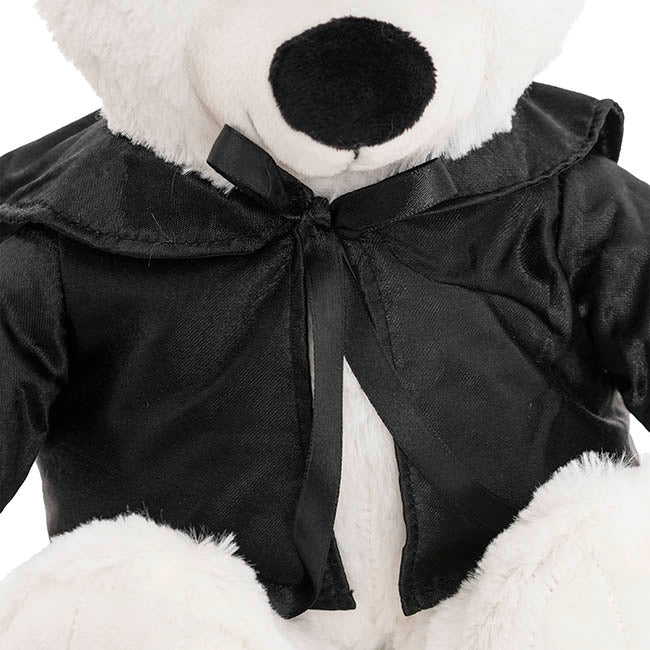 Graduation Teddy Bear Alfred Plush Soft Toy White (25cmST)