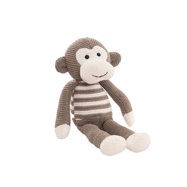 Monkey Louie Plush Soft Toy Brown (40cmHT)